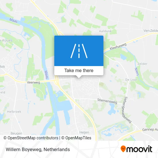 Willem Boyeweg map