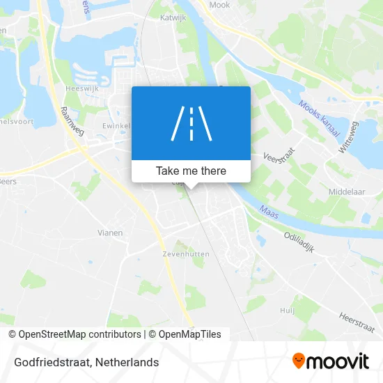 Godfriedstraat map