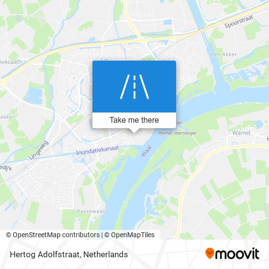 Hertog Adolfstraat Karte
