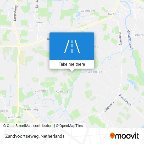 Zandvoortseweg map