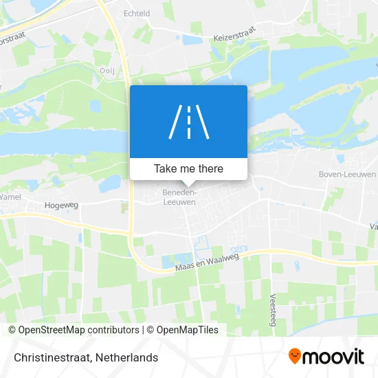 Christinestraat map
