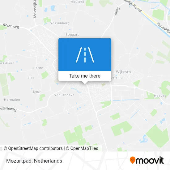 Mozartpad map