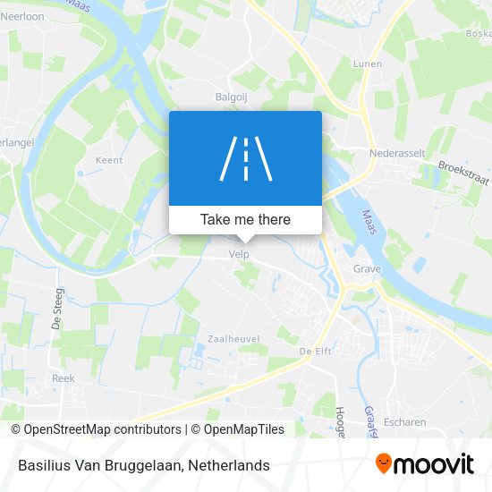 Basilius Van Bruggelaan map