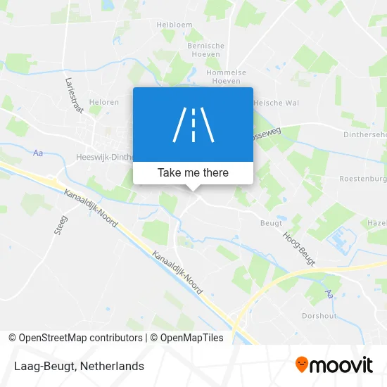 Laag-Beugt map