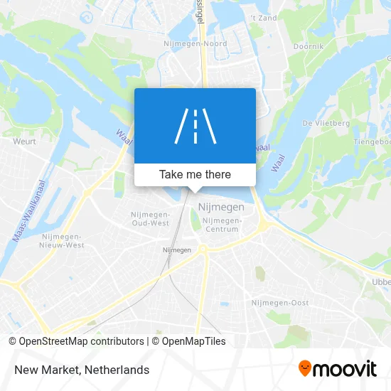 Nieuwe Markt map