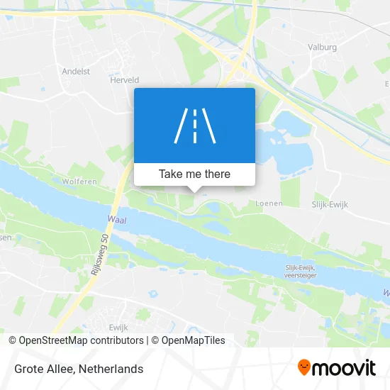 Grote Allee map