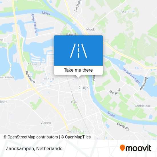 Zandkampen map