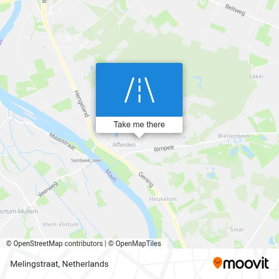 Melingstraat map