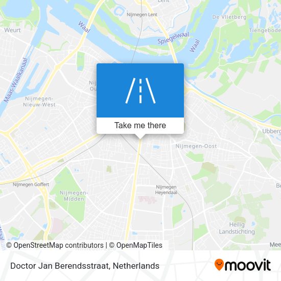 Doctor Jan Berendsstraat map