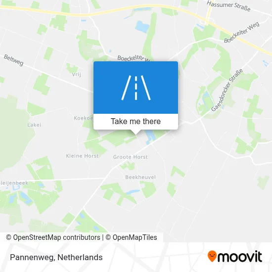 Pannenweg map