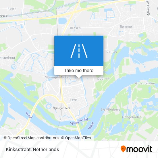 Kinksstraat map