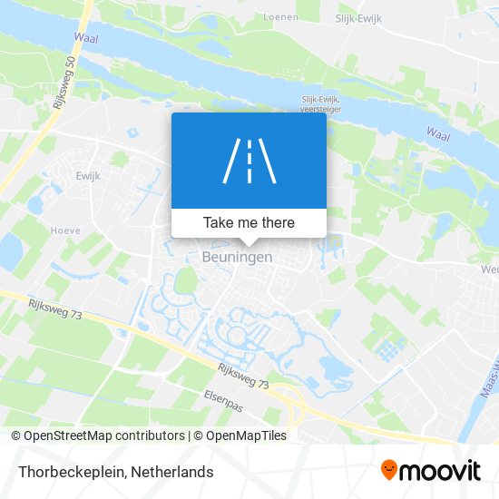 Thorbeckeplein map