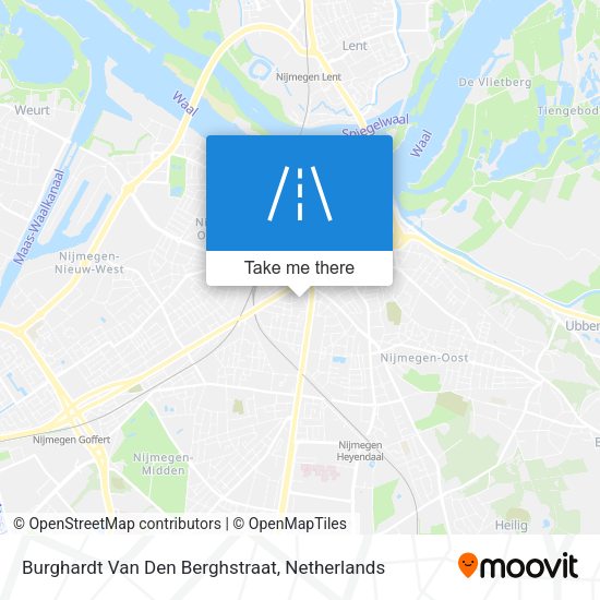 Burghardt Van Den Berghstraat map