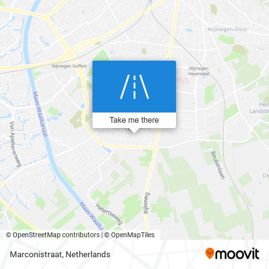 Marconistraat map