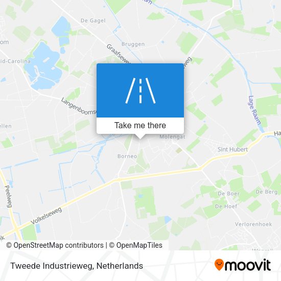 Tweede Industrieweg map