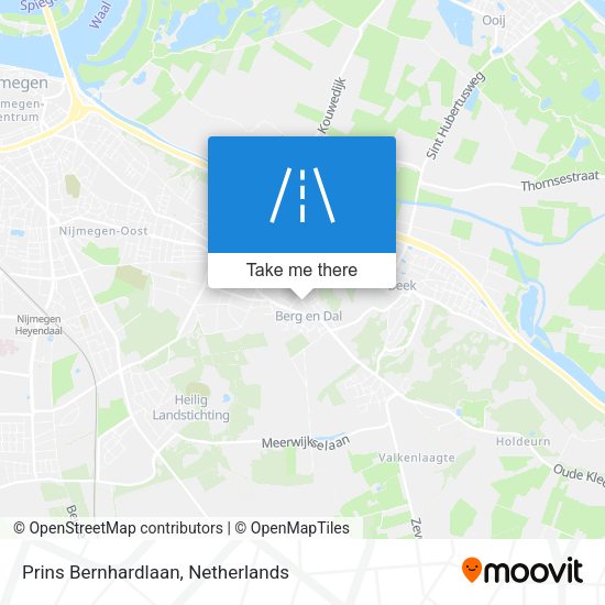 Prins Bernhardlaan map
