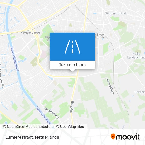 Lumièrestraat map