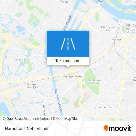 Harpstraat map