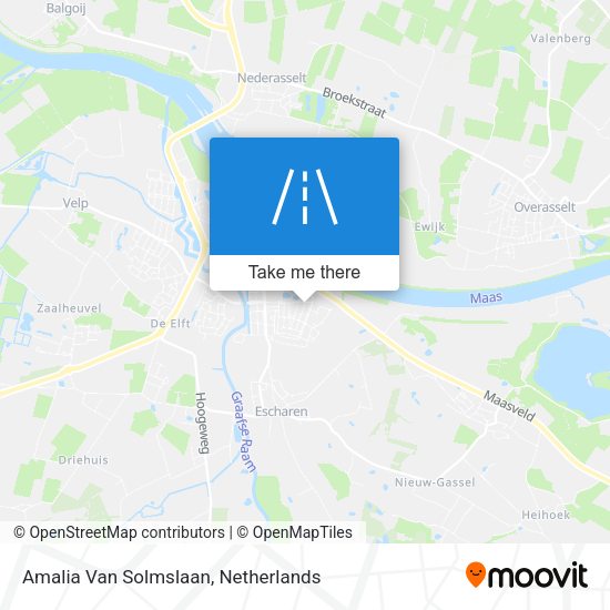 Amalia Van Solmslaan map
