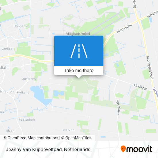 Jeanny Van Kuppeveltpad map