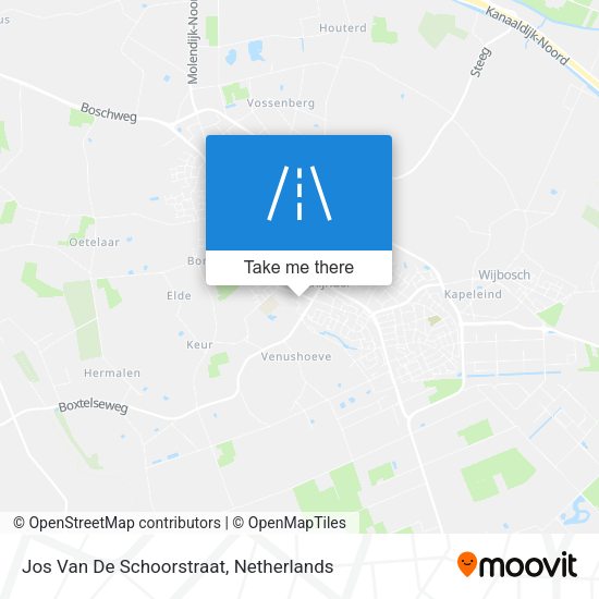Jos Van De Schoorstraat map