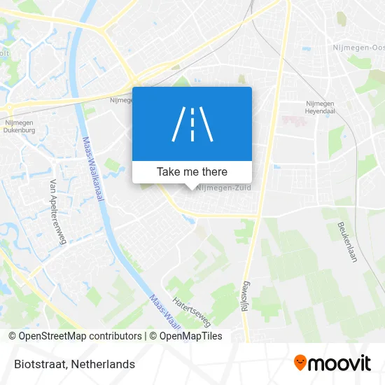 Biotstraat map