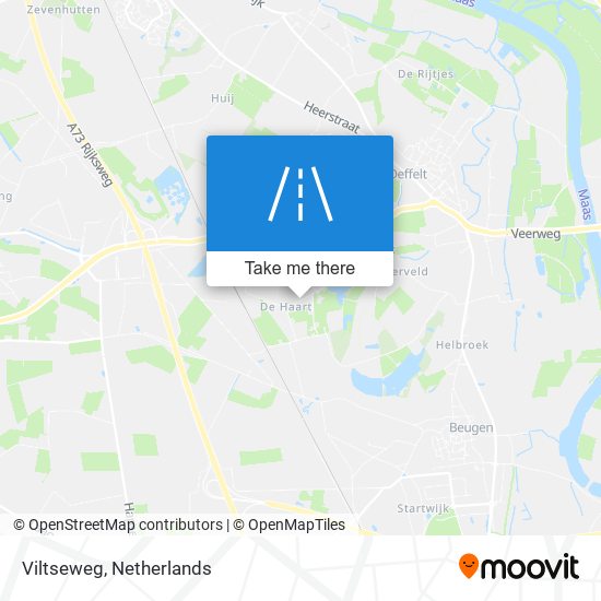 Viltseweg map