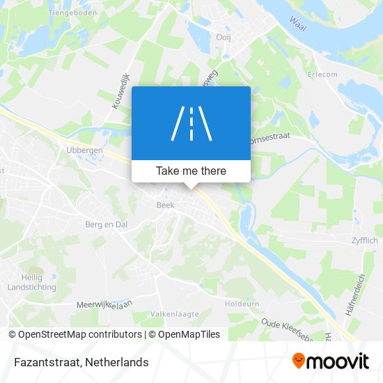 Fazantstraat map