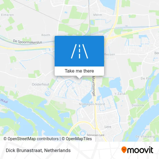 Dick Brunastraat map