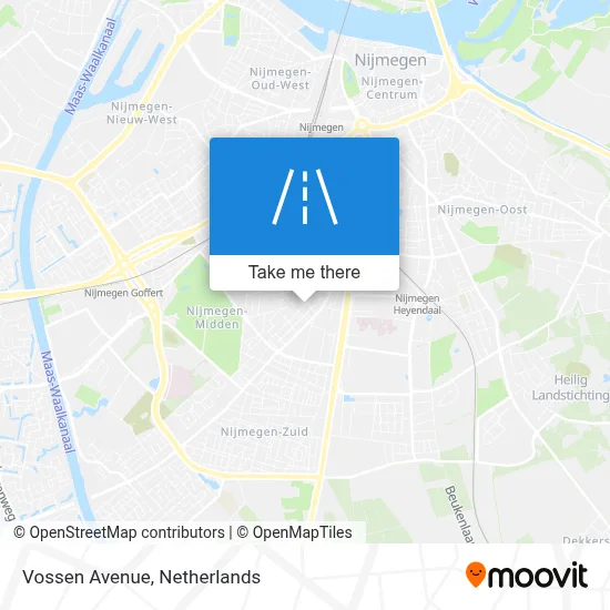 Vossenlaan map