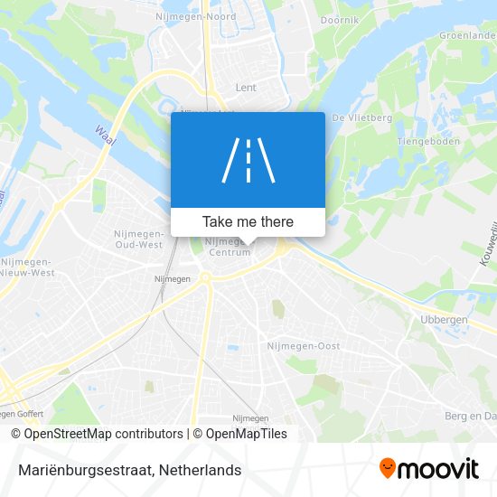 Mariënburgsestraat map