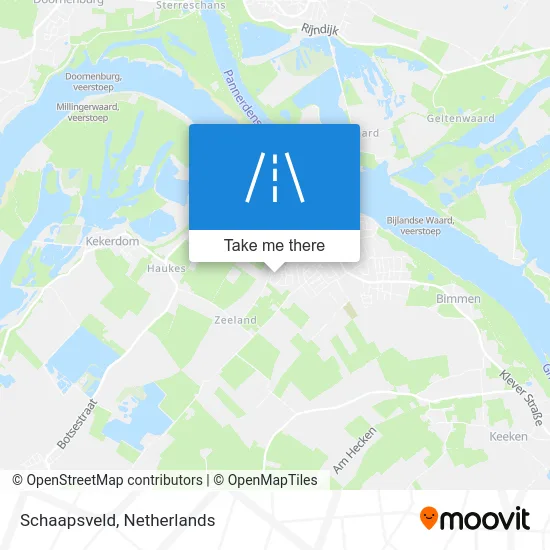 Schaapsveld map