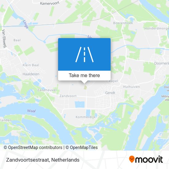 Zandvoortsestraat map