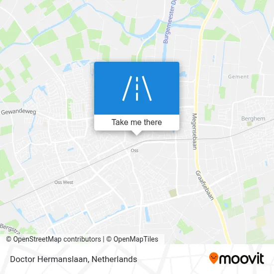 Doctor Hermanslaan map