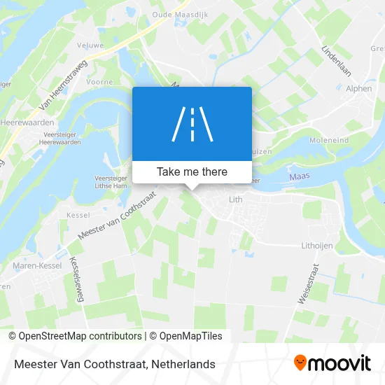 Meester Van Coothstraat map