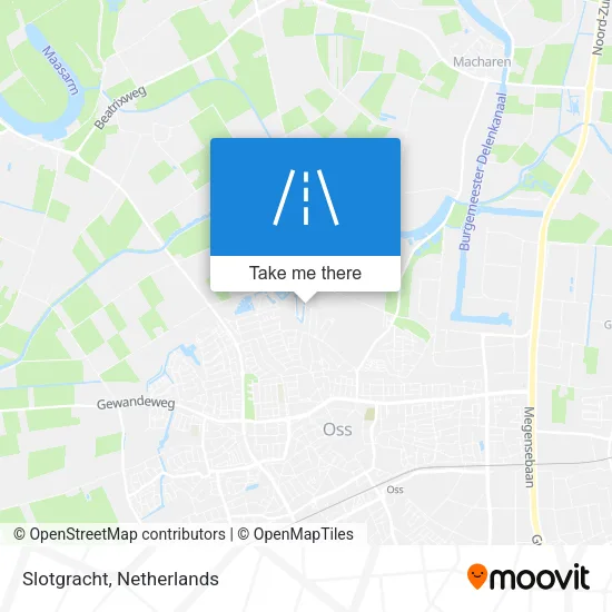 Slotgracht map