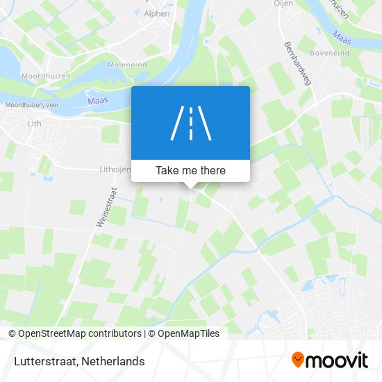 Lutterstraat map