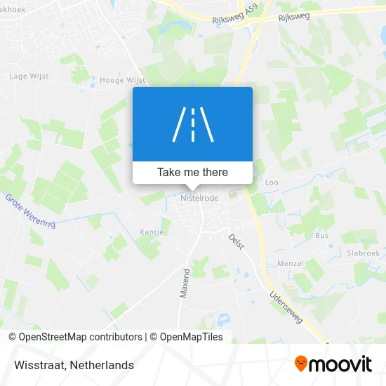 Wisstraat map