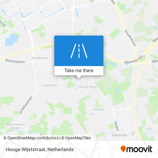 Hooge Wijststraat Karte