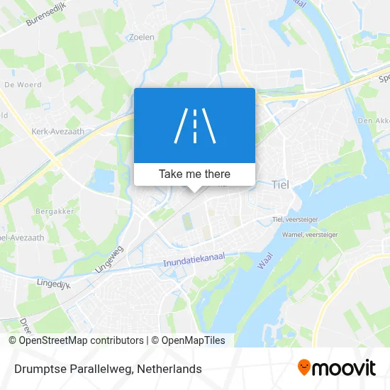 Drumptse Parallelweg map