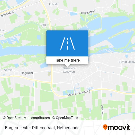 Burgemeester Dittersstraat map