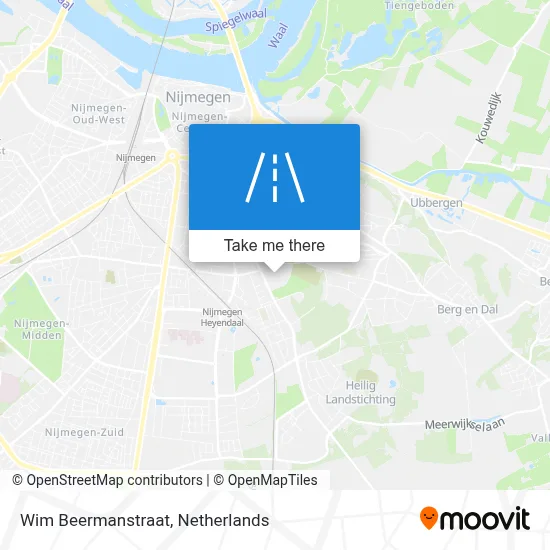 Wim Beermanstraat map