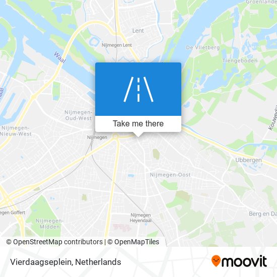 Vierdaagseplein map