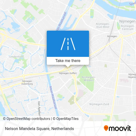 Nelson Mandelaplein map