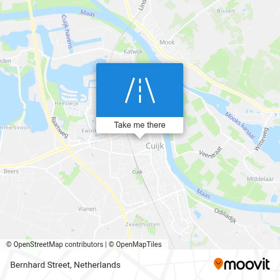 Bernhardstraat map