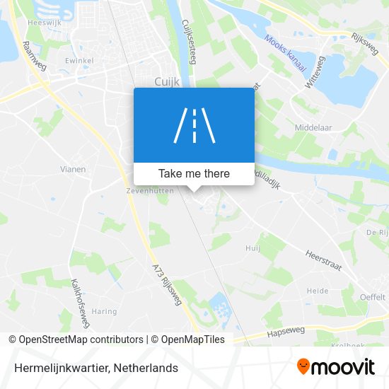 Hermelijnkwartier map