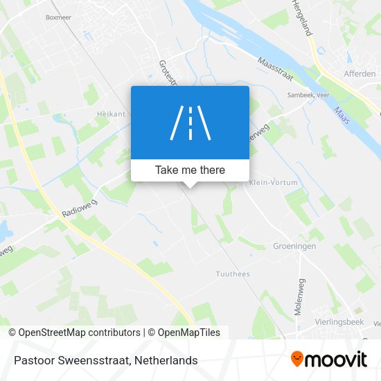 Pastoor Sweensstraat map