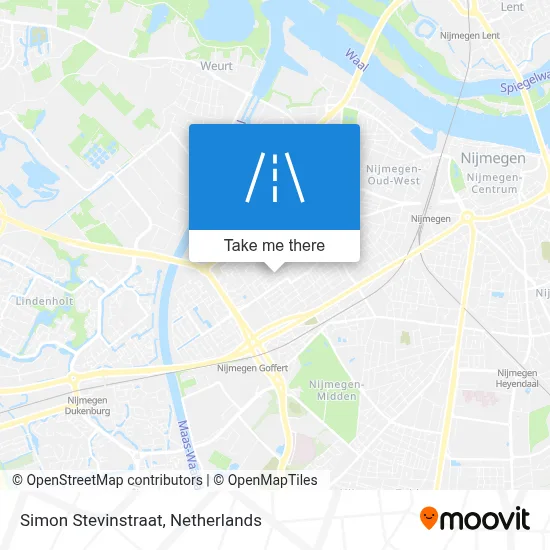 Simon Stevinstraat map