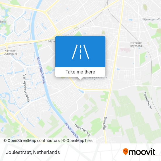 Joulestraat map