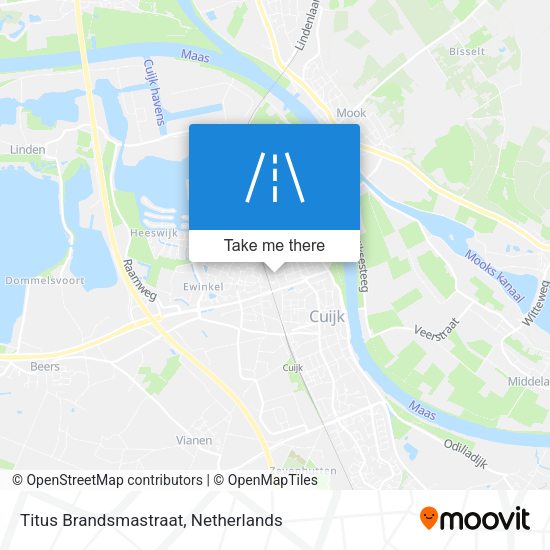 Titus Brandsmastraat map